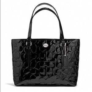 FINAL SALE ⚠️ Coach Peyton Signature C Tote Blk